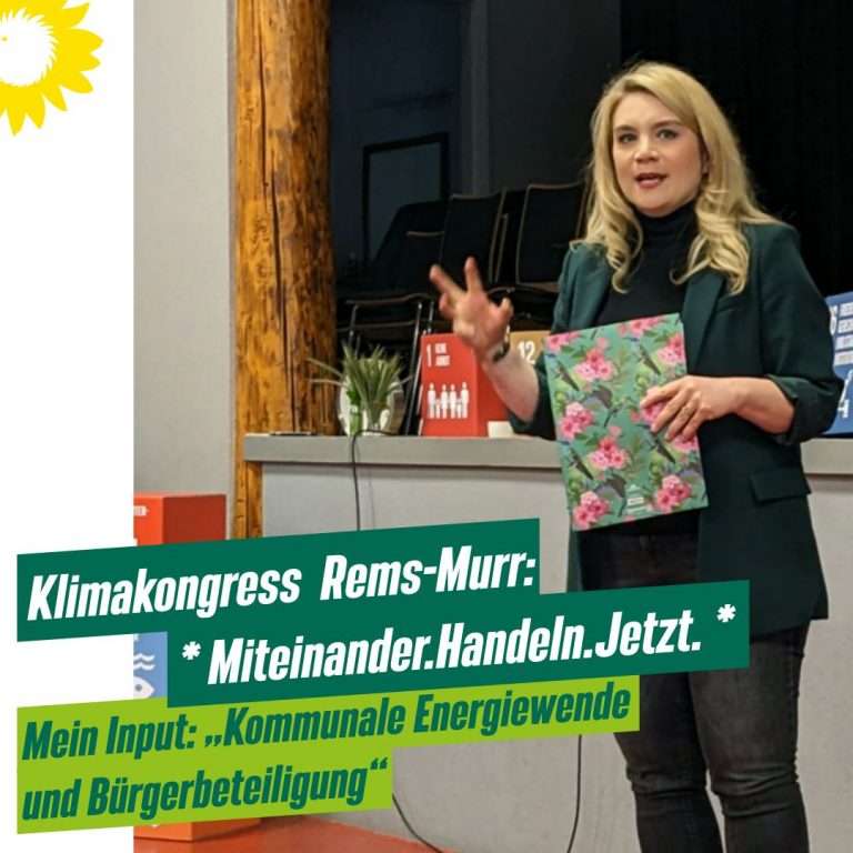 1. Klimakongress Rems-Murr: Miteinander.Handeln.Jetzt.