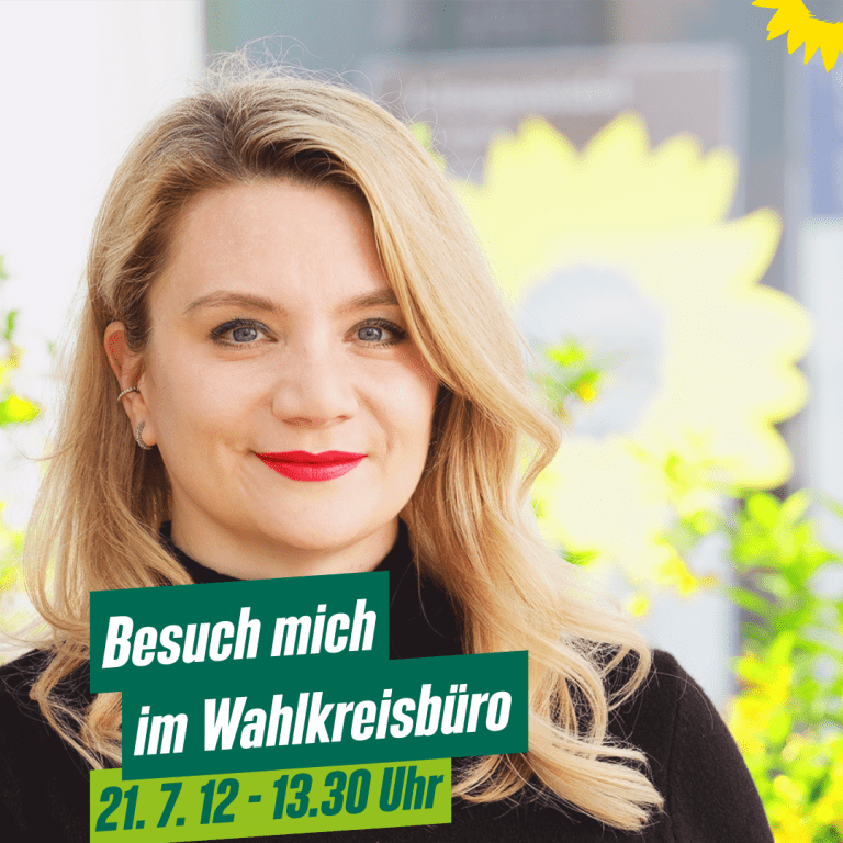 Sprechstunde im Wahlkreisbüro in Waiblingen und Infostand in Leutenbach