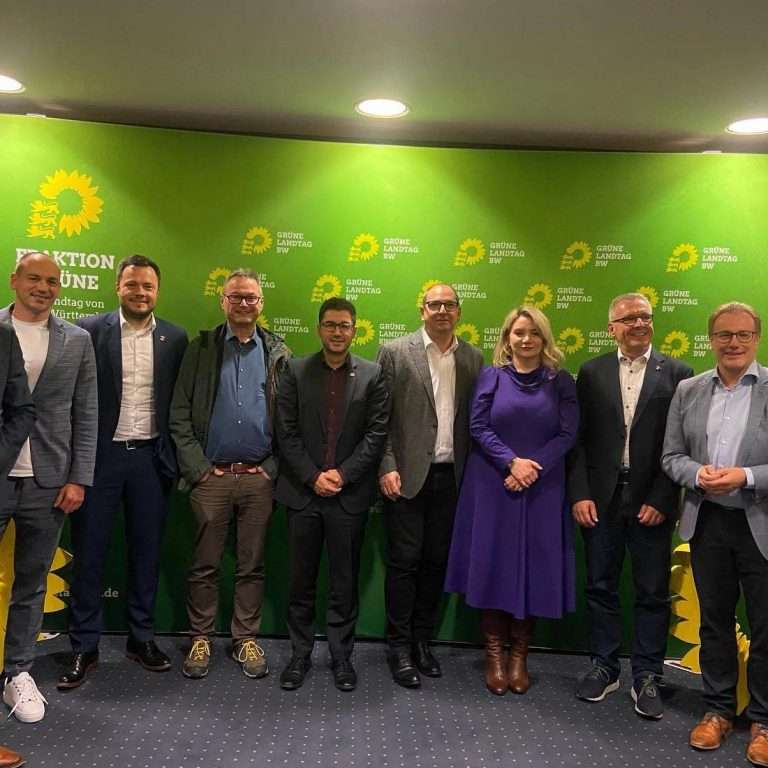 Mit Bürgermeistern aus dem Wahlkreis Bietigkeim-Bissingen im Gespräch