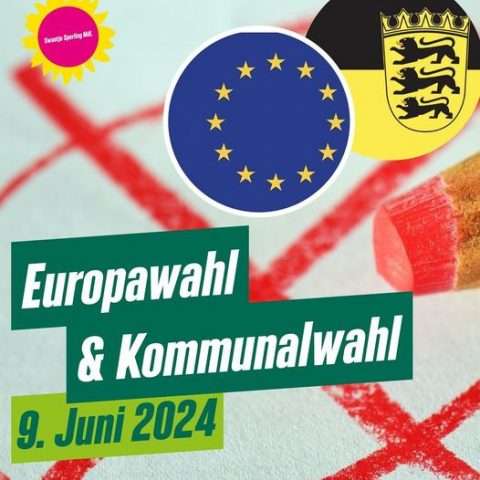 Die Kommunalwahl in Baden-Württemberg ist am 9. Juni 2024 - Swantje ...