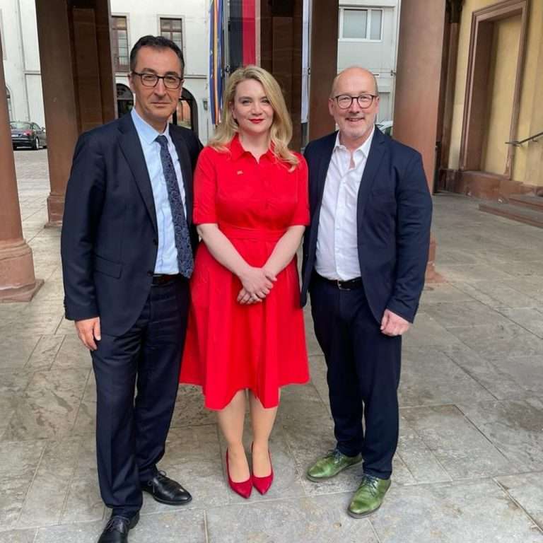 Mit dabei beim Jahresempfang der hessischen Grünen