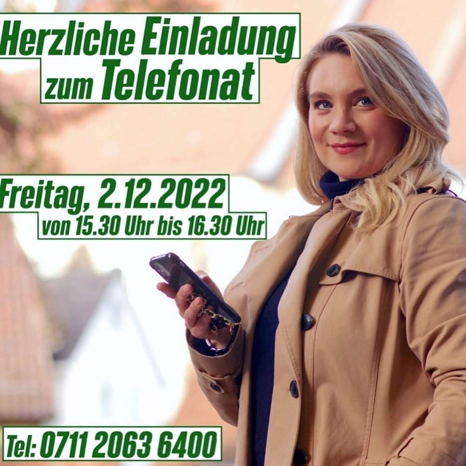 Swantjes telefonische Bürger*innen-Sprechstunde am 2. Dezember