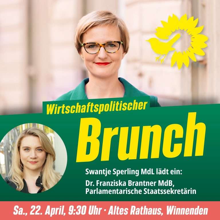 Wirtschafts-Staatssekretärin Franziska Brantner kommt nach Winnenden!