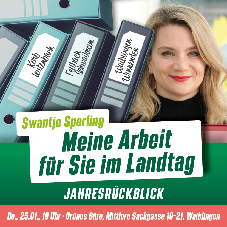 „Meine Arbeit für Sie im Landtag“ – Bericht über meine politische Arbeit im Jahr 2023
