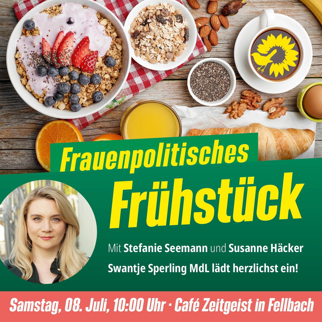 Frauenpolitisches Frühstück mit Stefanie Seemann & Susanne Häcker