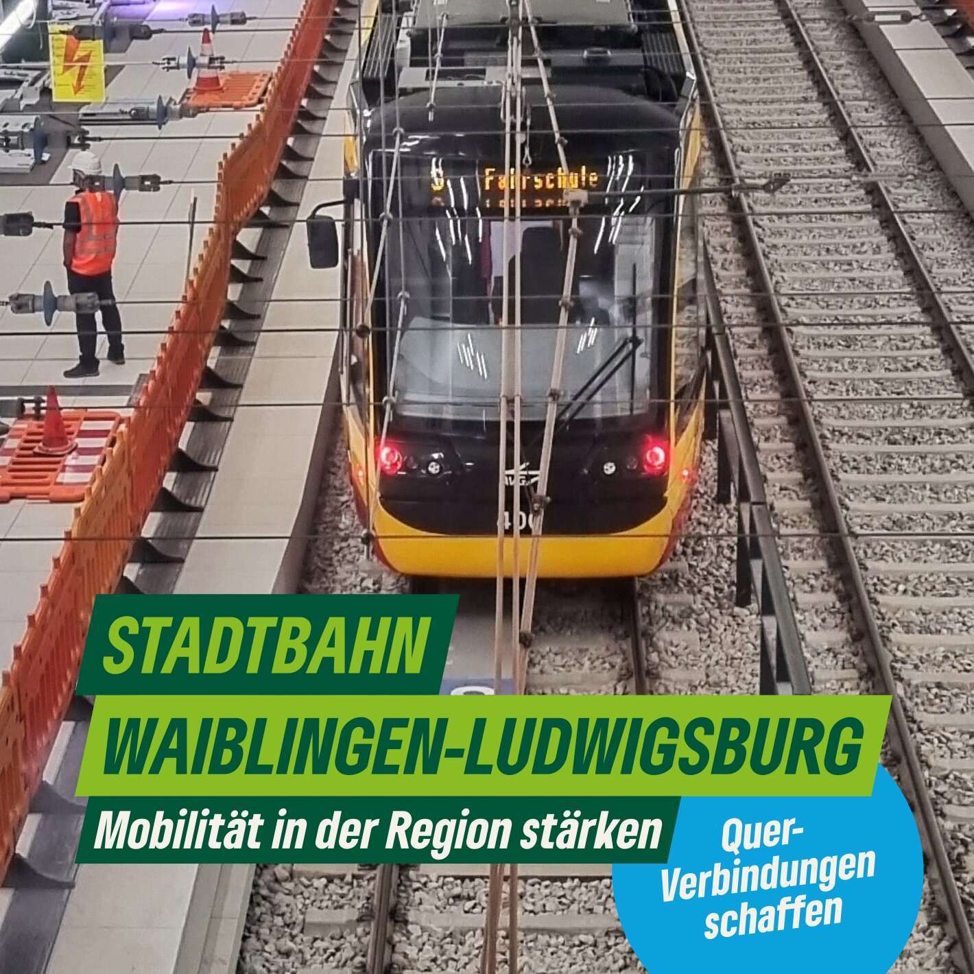 Planungen für die Stadtbahn Waiblingen-Ludwigsburg: Eine große Chance für die Region