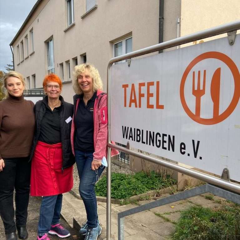 Zu Gast bei den Tafeln Waiblingen, Fellbach und Winnenden